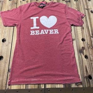 I Heart Beaver T-shirt - I Love Beaver Tee